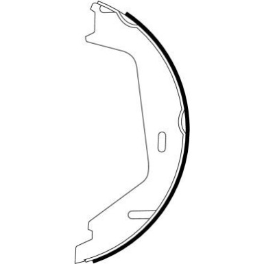 91062300 Bremsbackensatz, Feststellbremse