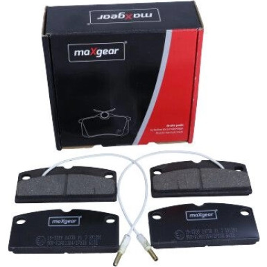 Maxgear | Bremsbelagsatz, Scheibenbremse | 19-3399