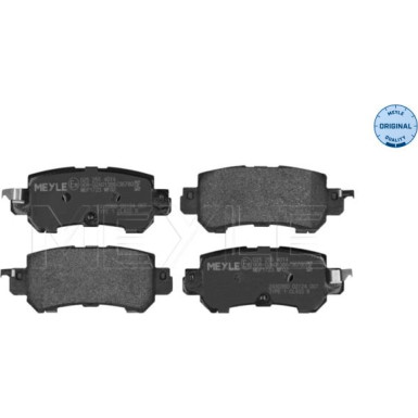 Meyle Bremsbelagsatz, Scheibenbremse MEYLE-ORIGINAL: True to OE 025 255 4014