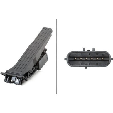 6PV 010 946-021 Sensor, Fahrpedalstellung