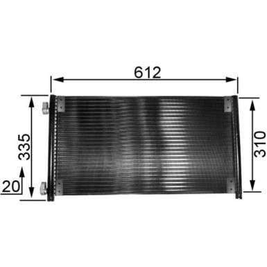 Mahle | Kondensator, Klimaanlage | AC 237 000S