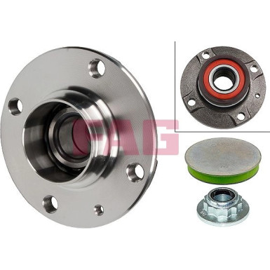 2 x FAG Radlagersatz | 713 6109 40