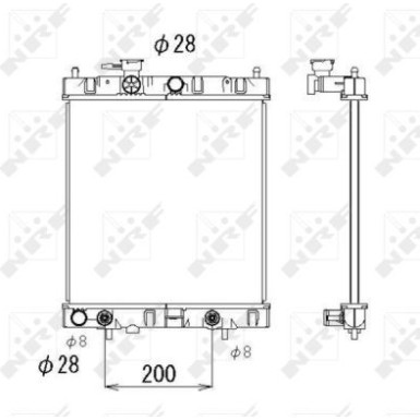 53510 Kühler, Motorkühlung