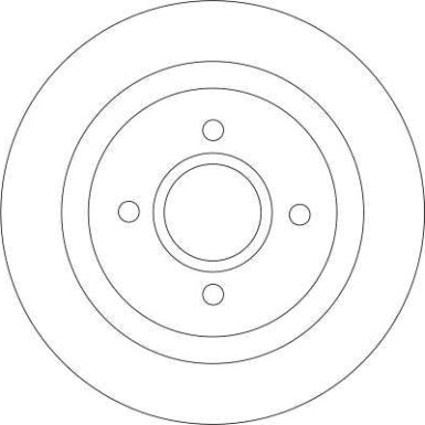 TRW | Bremsscheibe | DF4251