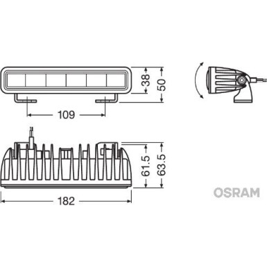 Osram | Fernscheinwerfer | LEDDL105-SP