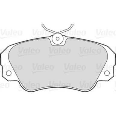 Valeo | Bremsbelagsatz, Scheibenbremse | 301256