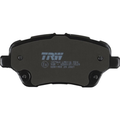 GDB1959 Bremsbelagsatz, Scheibenbremse