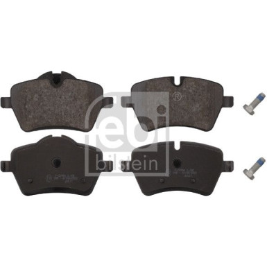 febi bilstein | 2 x FEBI Bremsbelagsatz, Scheibenbremse | 16727 febi bilstein | 2 x FEBI Bremsbelagsatz, Scheibenbremse | 16727