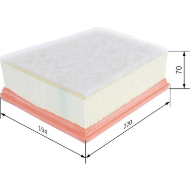 BOSCH F 026 400 559 Luftfilter