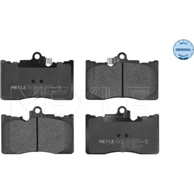 Meyle Bremsbelagsatz, Scheibenbremse MEYLE-ORIGINAL: True to OE 025 203 2517/W