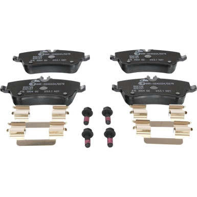 13.0460-2727.2 Bremsbelagsatz, Scheibenbremse