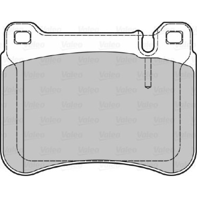 601034 Bremsbelagsatz, Scheibenbremse