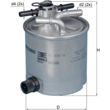 KL 404/16 Kraftstofffilter
