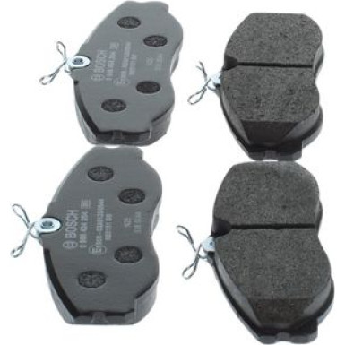 BOSCH | Bremsbelagsatz, Scheibenbremse | 0 986 424 204