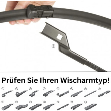 BOSCH A 863 S Scheibenwischer Aerotwin 3 397 007 863