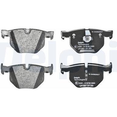 Delphi | Bremsbelagsatz, Scheibenbremse | LP1927 Delphi | Bremsbelagsatz, Scheibenbremse | LP1927