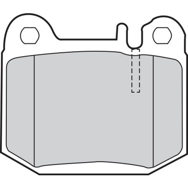 302053 Bremsbelagsatz, Scheibenbremse ESSENTIAL