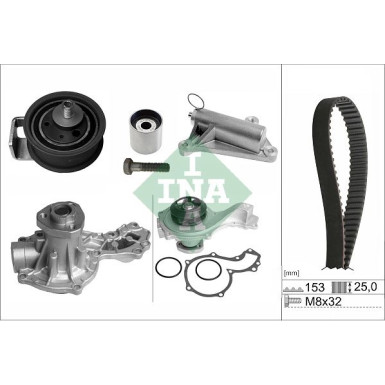 530 0359 30 Wasserpumpe + Zahnriemensatz