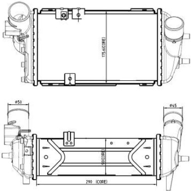 309063 Ladeluftkühler 309063 Ladeluftkühler