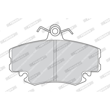 Ferodo | Bremsbelagsatz, Scheibenbremse | FDB1781 Ferodo | Bremsbelagsatz, Scheibenbremse | FDB1781