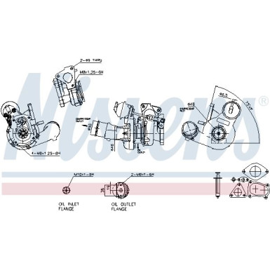 Nissens Turbolader 93035