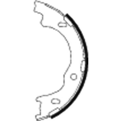 91068100 Bremsbackensatz, Feststellbremse