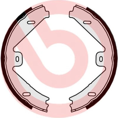 Brembo Bremsbackensatz, Feststellbremse ESSENTIAL LINE S 50 525 Brembo Bremsbackensatz, Feststellbremse ESSENTIAL LINE S 50 525