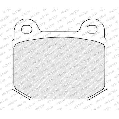 Ferodo Bremsbelagsatz, Scheibenbremse PREMIER ECO FRICTION FDB1282
