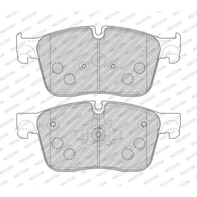 FDB4894 Bremsbelagsatz, Scheibenbremse PREMIER