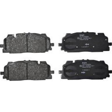Delphi Bremsbelagsatz, Scheibenbremse LP3272
