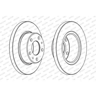 Ferodo | Bremsscheibe | FCR194A