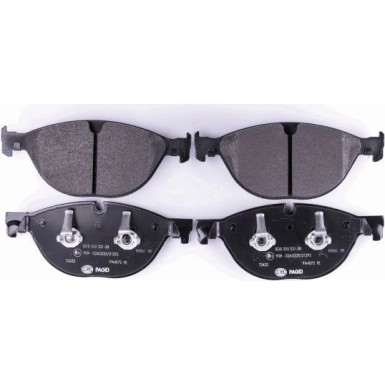 Hella Pagid | Bremsbelagsatz, Scheibenbremse | 8DB 355 021-381
