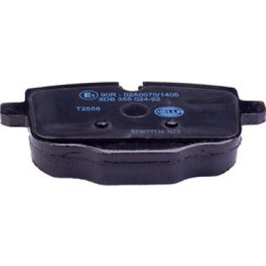 Hella | Bremsbelagsatz, Scheibenbremse | 8DB 355 024-921