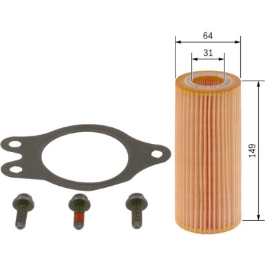 F 026 404 003 Hydraulikfilter, Automatikgetriebe