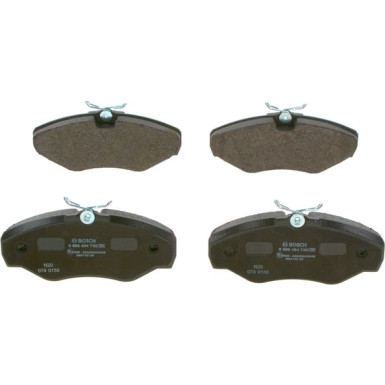 0 986 494 730 Bremsbelagsatz, Scheibenbremse