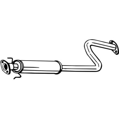278-111 Mittelschalldämpfer