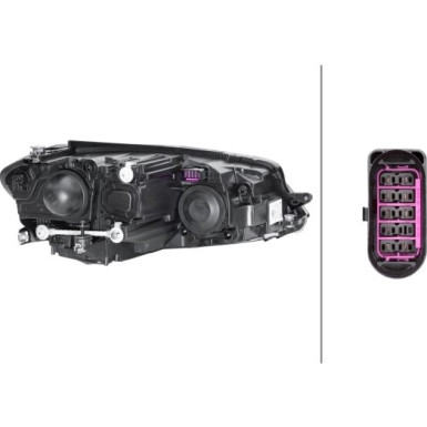 Hella 2 x HELLA Hauptscheinwerfer 1EB 013 924-011