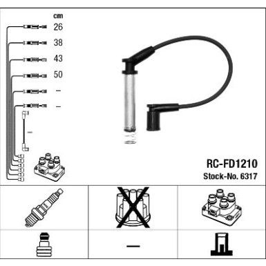 6317 Zündleitungssatz