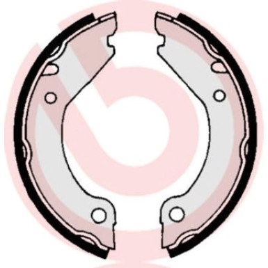 Brembo Bremsbackensatz, Feststellbremse ESSENTIAL LINE S 86 501