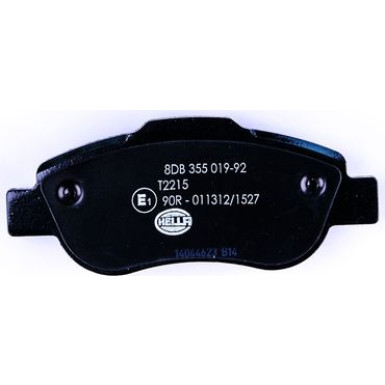 Hella Pagid | Bremsbelagsatz, Scheibenbremse | 8DB 355 019-921