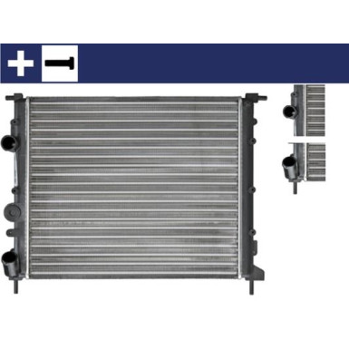 Mahle | Kühler, Motorkühlung | CR 449 000S