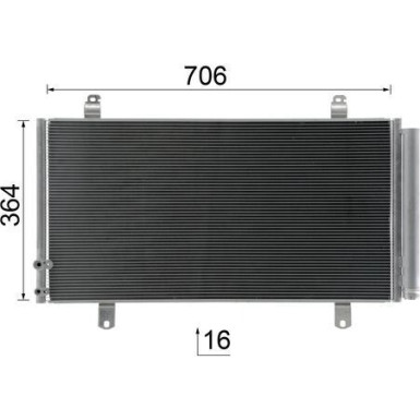 Mahle | Kondensator, Klimaanlage | AC 1078 000S