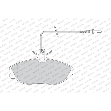 FDB1063 Bremsbelagsatz, Scheibenbremse PREMIER ECO FRICTION