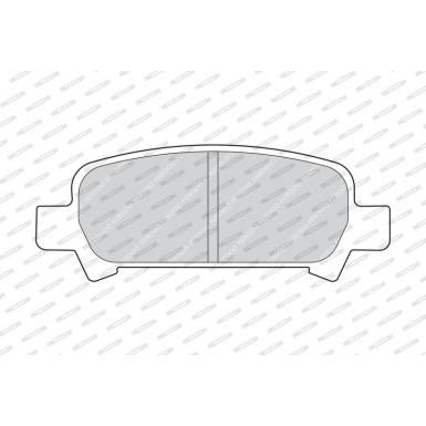 Ferodo Bremsbelagsatz, Scheibenbremse PREMIER FDB1333