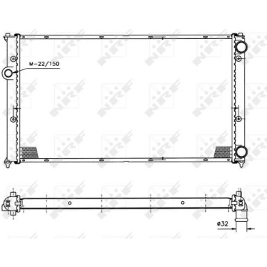 50458 Kühler, Motorkühlung