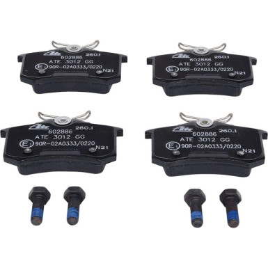 Bremsensatz, Scheibenbremse