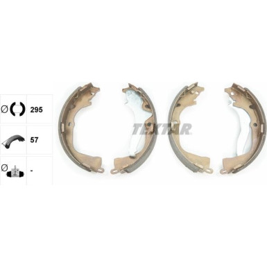 91078700 Bremsbackensatz