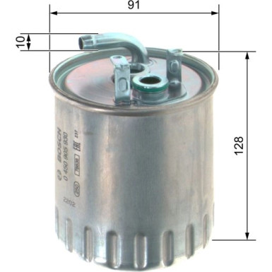 BOSCH | Kraftstofffilter | 0 450 905 930