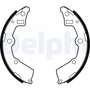 LS2005 Bremsbackensatz