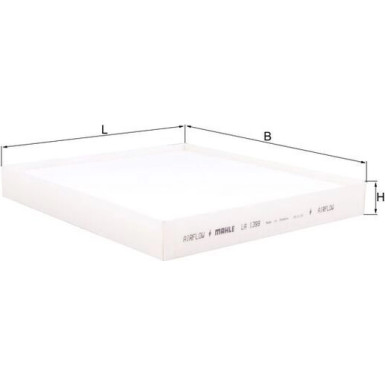 LA 1399 Filter, Innenraumluft LA 1399 Filter, Innenraumluft
